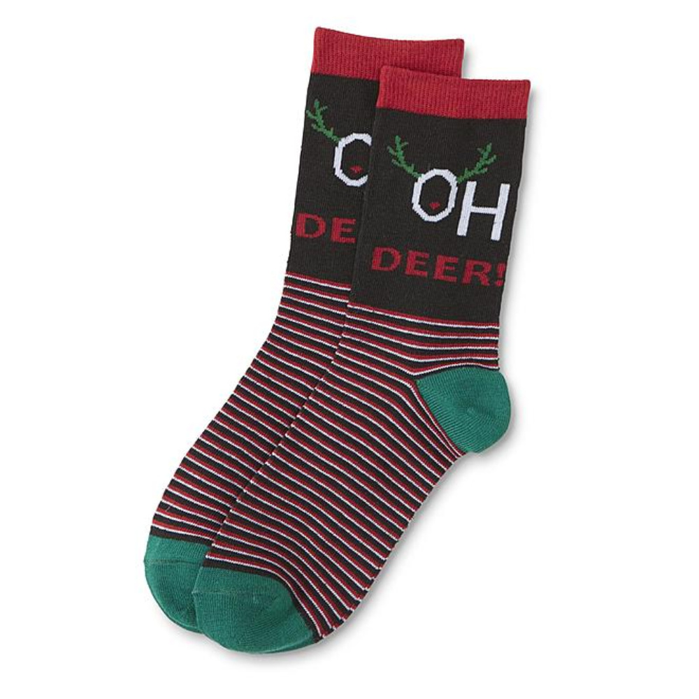 ❤️ 5/$25 ❤️ Women's Xmas Crew Socks
